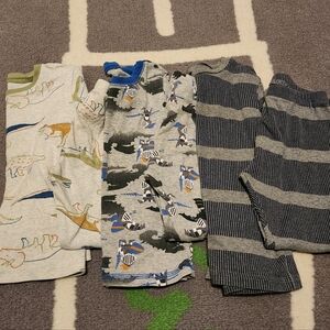 (3) Carter's Pajama Sets